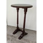 Mesa Auxiliar De Estilo, Tapa Redonda