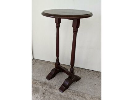 Mesa Auxiliar De Estilo, Tapa Redonda