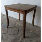 Mesa Baja De Madera, Patas De Roble