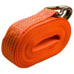 Cinta Para Catraca, Ratchet -  2" X 9m Con Doble Gancho