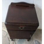 Mesa De Noche Antigua, Estilo Francesa, 1 Puerta 1 Cajón - Imagen 3