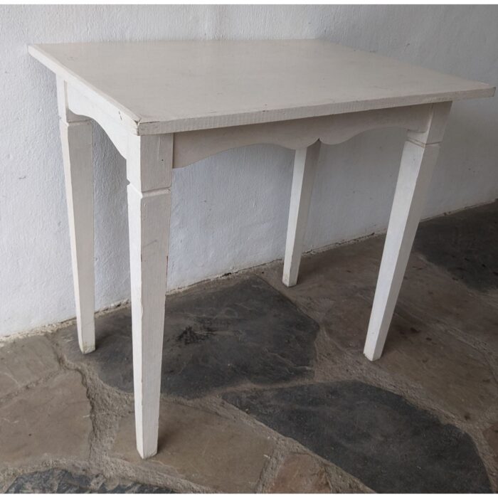 Mesa De Madera Rustica, Auxiliar, Patinada - Imagen 3