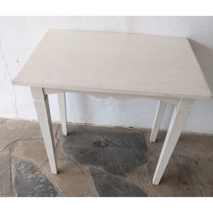 Mesa De Madera Rustica, Auxiliar, Patinada - Imagen 4