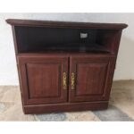 Mesa Auxiliar Moderna, Rodante, 2 Puertas, Tipo TV - Imagen 2