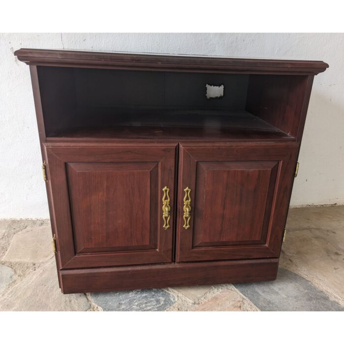 Mesa Auxiliar Moderna, Rodante, 2 Puertas, Tipo TV - Imagen 2