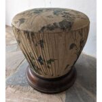 Puff Antiguo, Estilo Art Deco, Tapizado - Imagen 2