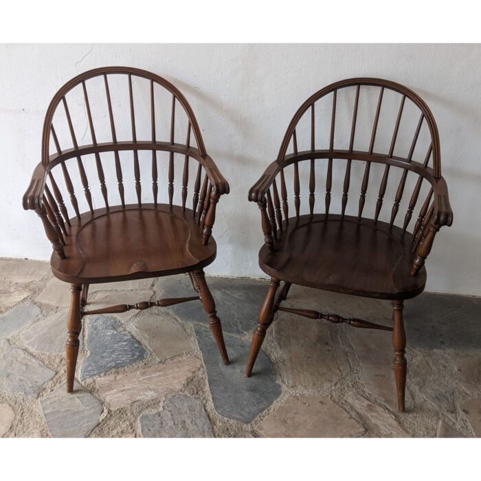 Silla De Madera Estilo Windsor - Imagen 1