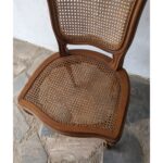 Silla Antigua, Estilo Francesa, Asiento Y Respaldo Esterillado - Imagen 5