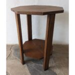 Mesa Auxiliar De Sala, 2 Niveles, Tapa Octogonal - Imagen 2