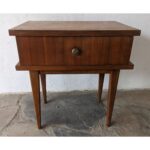 Mesa Auxiliar De Noche, Estilo Americana, 1 Cajón - Imagen 3