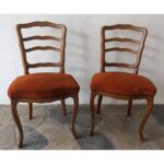 Silla Antigua, Estilo Francesa, Asiento Tapizado - Imagen 2