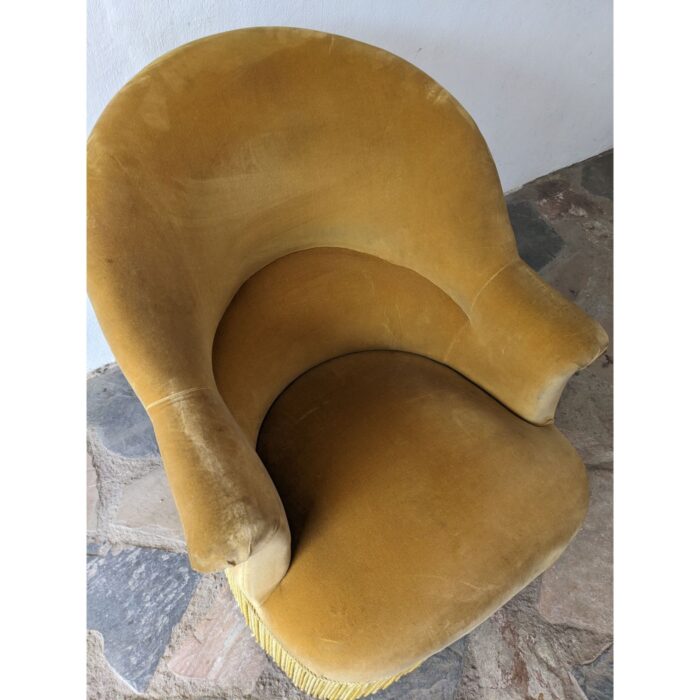 Sillón Butaca, Estilo Francesa, Antiguo - Imagen 5