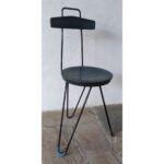 Silla Antigua, Hierro Y Madera - Imagen 2