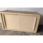 Mueble Aéreo De Madera, Tipo Americano, 2 Puertas