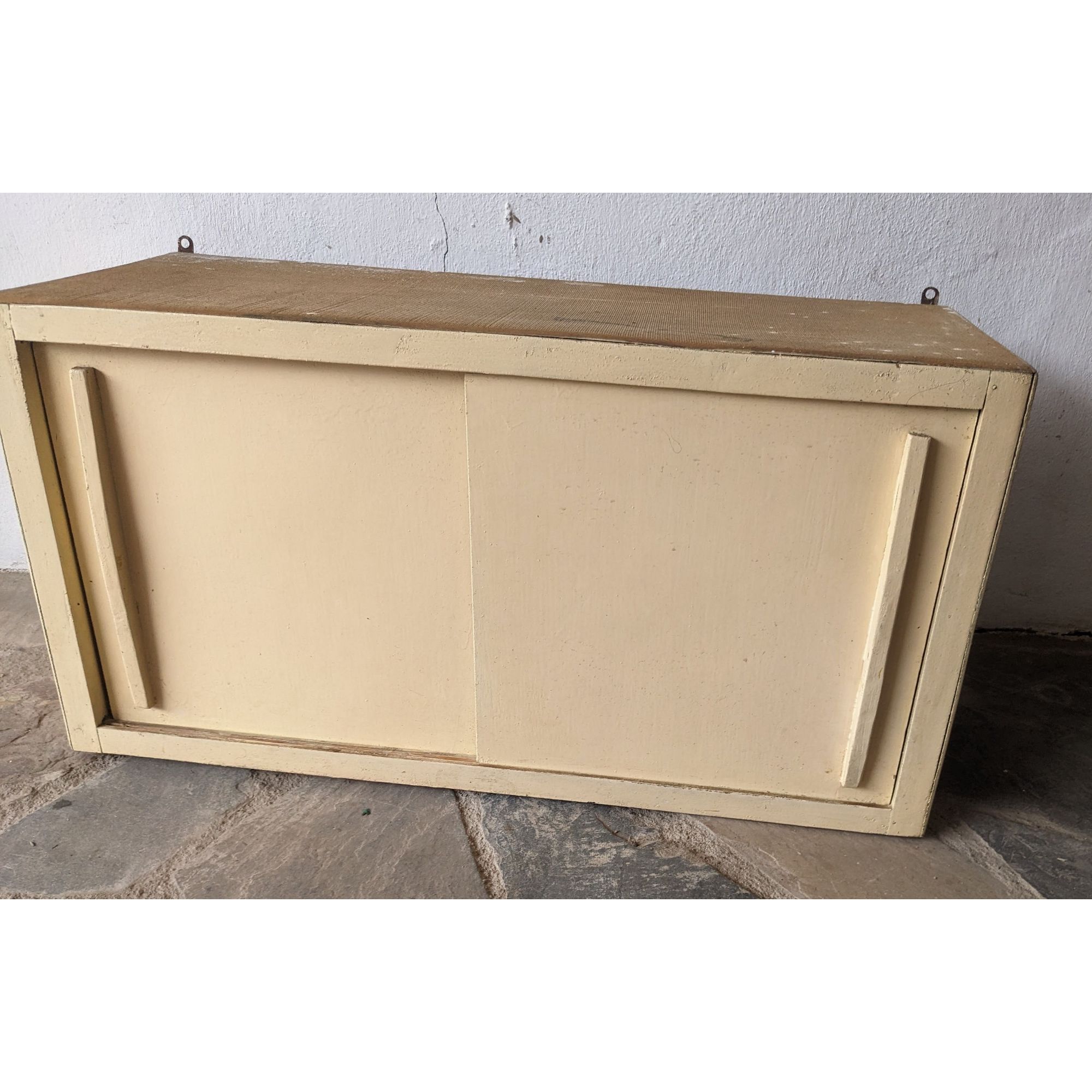 A1604_01 Mueble Aéreo De Madera, Tipo Americano, 2 Puertas - Imagen 1