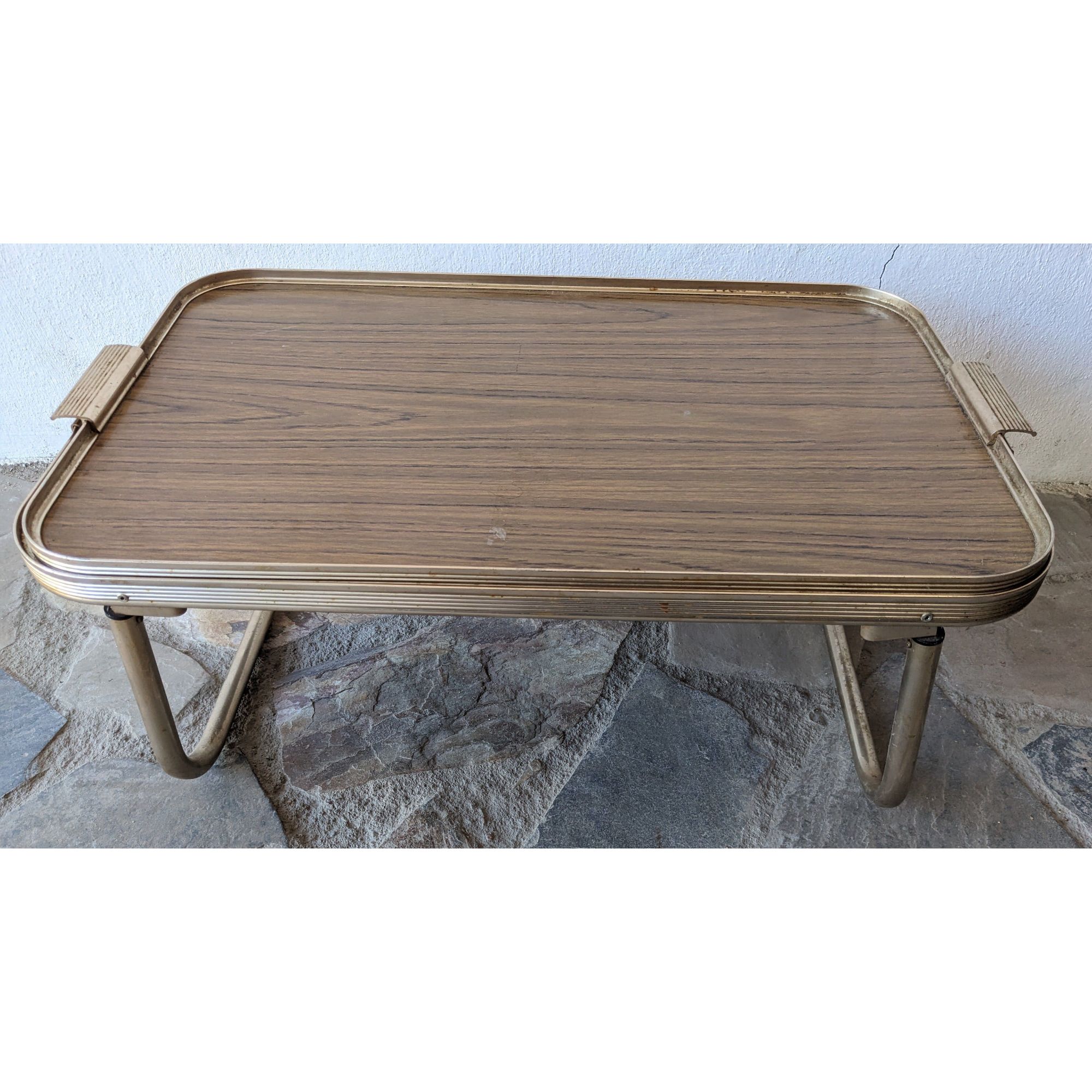 A1614_01 Bandeja Para Desayuno Antigua, Americana, Plegable - Imagen 1