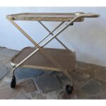 Mesa De Bar Antigua, Americana, Rodante, Plegable - Imagen 4