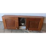 Mueble Estante Auxiliar, 2 Puertas, Con Espejo