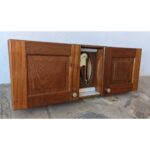 Mueble Estante Auxiliar, 2 Puertas, Con Espejo - Imagen 2