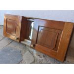 Mueble Estante Auxiliar, 2 Puertas, Con Espejo - Imagen 3