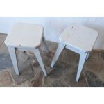 Taburete De Madera Bajo - Imagen 3