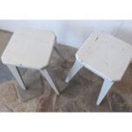 Taburete De Madera Bajo - Imagen 5