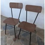 Silla Americana, Hierro Y Cármica - Imagen 2