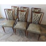 Silla Americana, Asiento Y Respaldo Tapizado