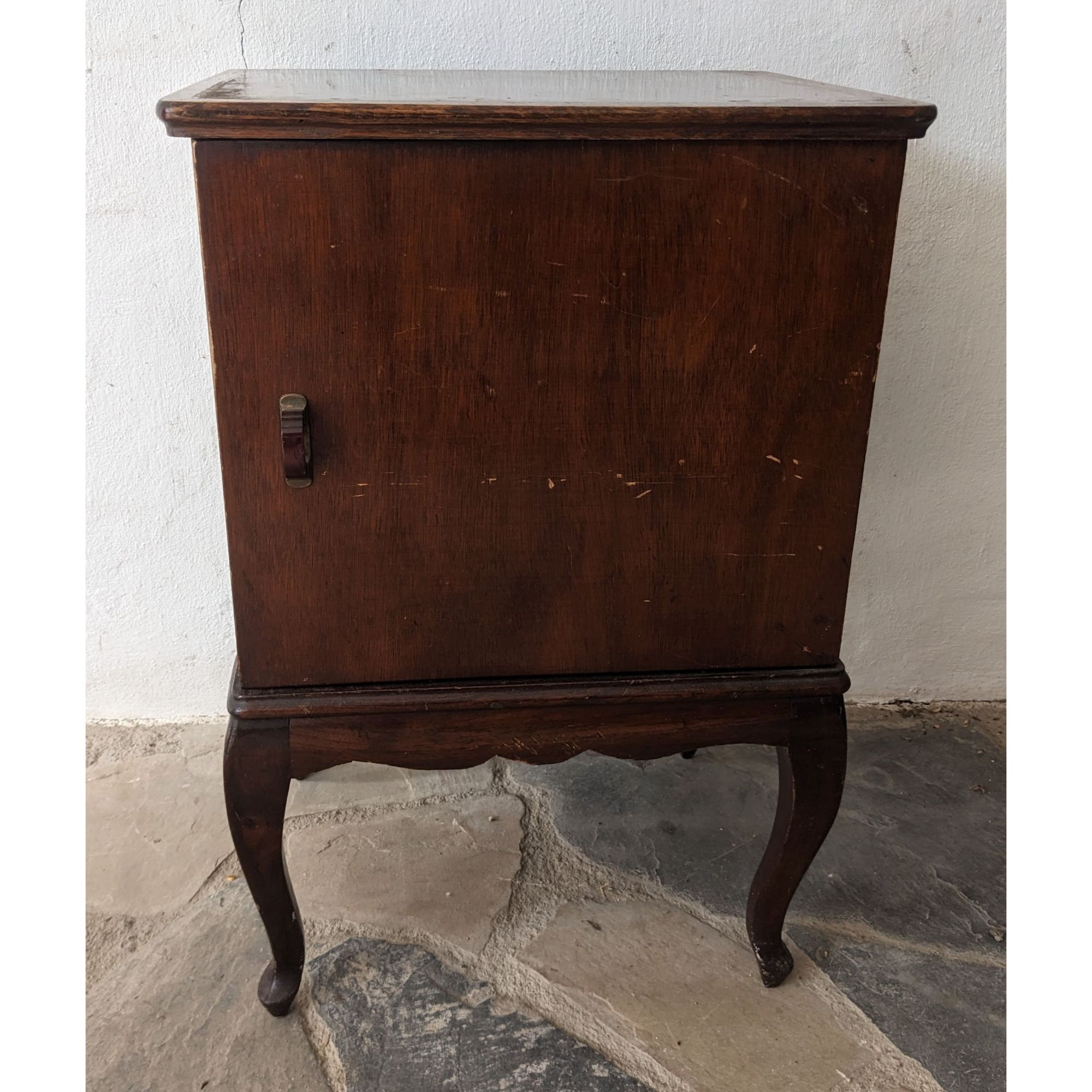 A1635_01 Mesa De Luz Francesa, 1 Puerta 1 Cajón Interior - Imagen 1