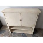 Mueble Auxiliar De Madera, Rustico, 2 Puertas, Con Estantes - Imagen 2