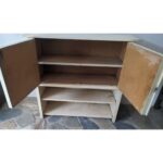 Mueble Auxiliar De Madera, Rustico, 2 Puertas, Con Estantes - Imagen 4