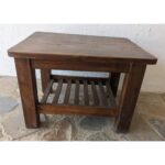 Mesa Auxiliar De Sala, Ratona, Con Estante - Imagen 3
