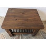Mesa Auxiliar De Sala, Ratona, Con Estante - Imagen 4