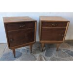 Mesa De Luz Americana, 1 Puerta 1 Cajón - Imagen 2