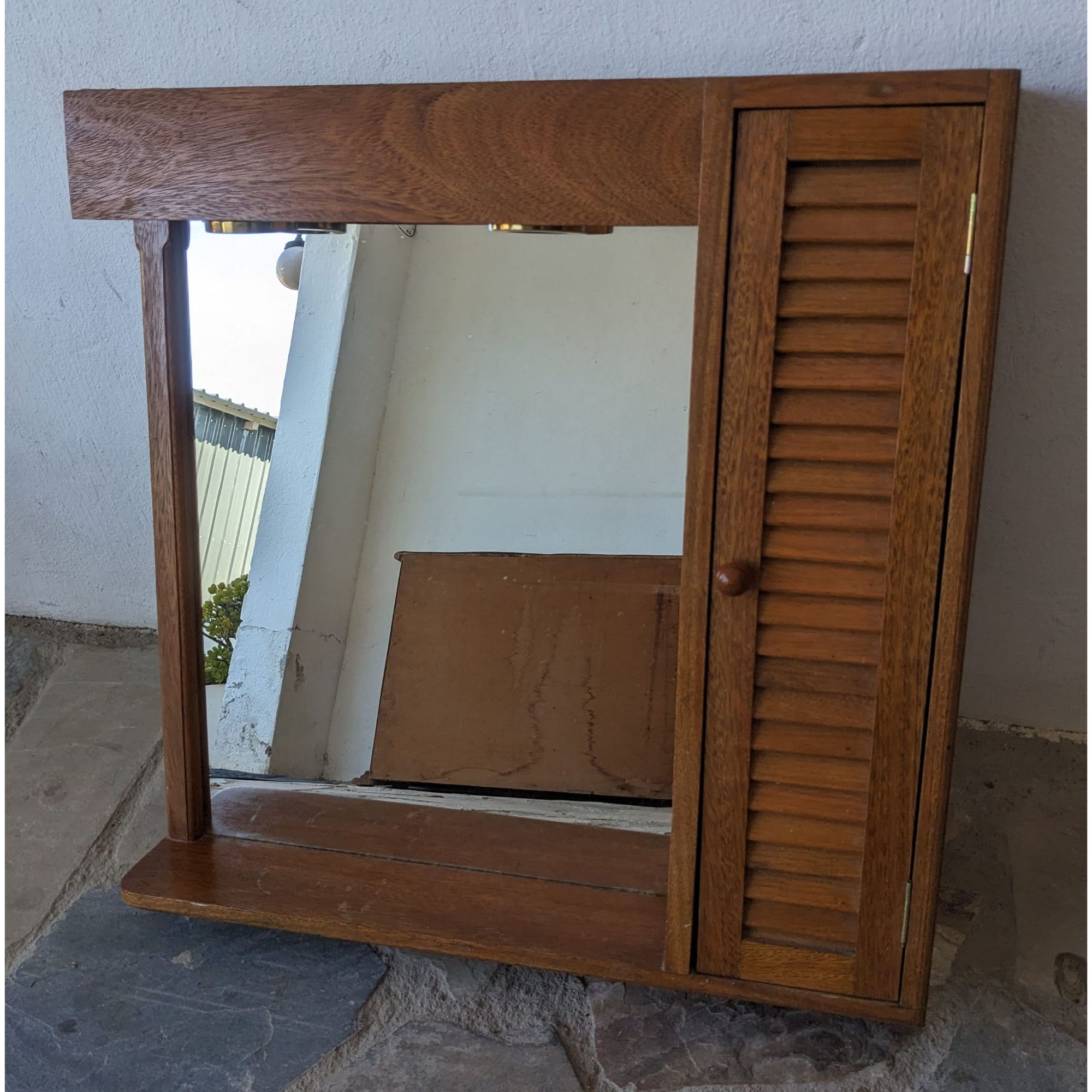 A1654_01 Botiquín De Baño Con Espejo, 1 Puerta, Estantes Interiores - Imagen 1