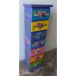 Cajonero Vertical Moderno Infantil, 7 Cajones