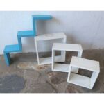 Set 4 Estantes De Colgar