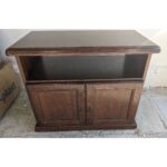 Mueble Tipo Rack De TV, Rodante, 2 Puertas