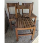Silla De Madera, Asiento Tablitas
