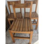 Silla De Madera, Asiento Tablitas - Imagen 2