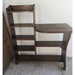 Estantería Tipo Biblioteca De Madera, 8 Estantes