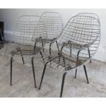 Silla De Hierro, Modelo Bertoia - Imagen 2