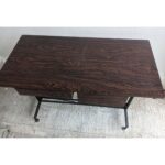 Mesa Antigua, Tipo Escritorio, 2 Cajones, Tapa De Cármica - Imagen 3