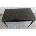 Mesa Auxiliar, Tipo Ratona, Tapa De Mármol - Imagen 3