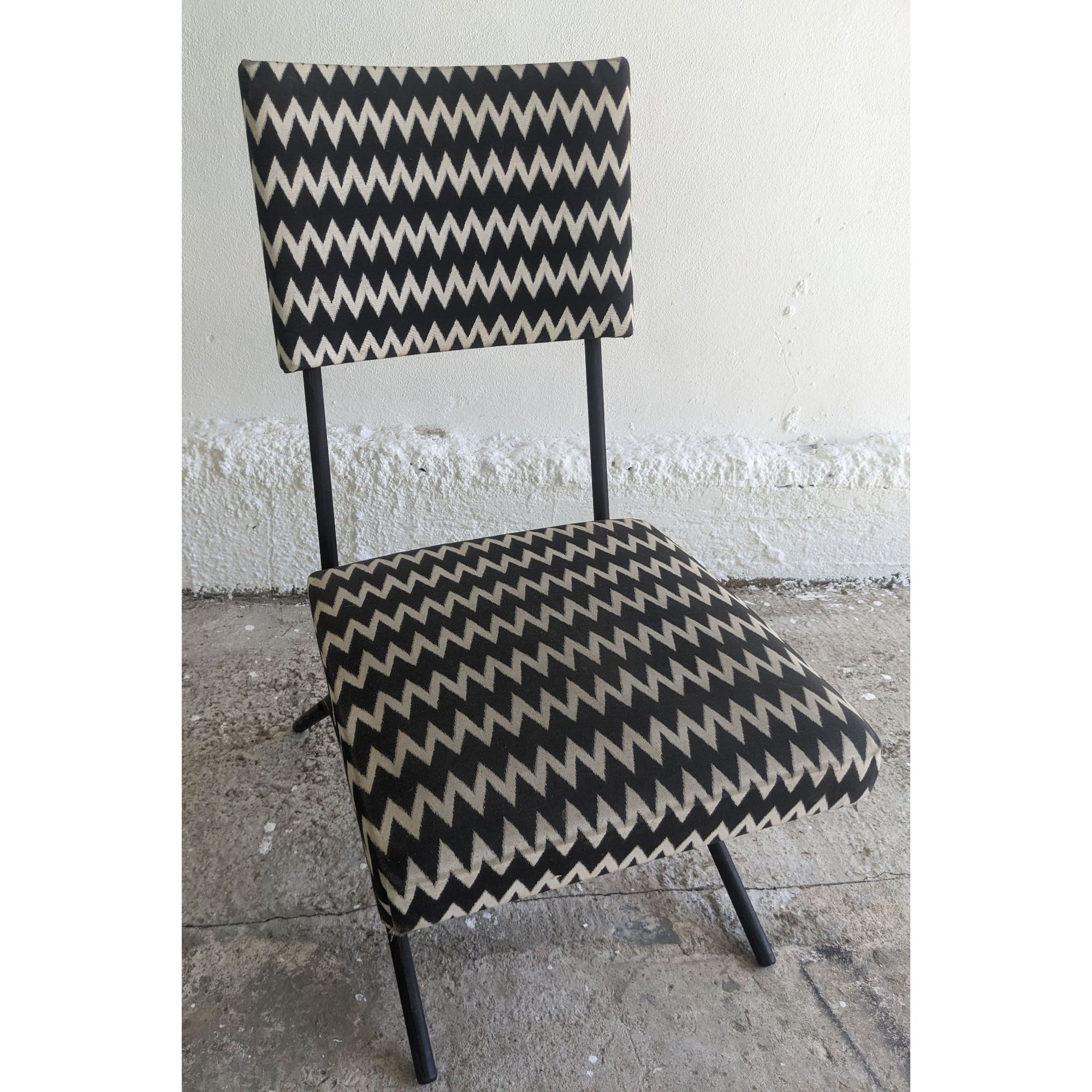 A1683_01 Silla De Hierro, Plegable, 2 Posiciones - Imagen 1