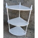 Estante Repisa, Esquinero, Patinado, 3 Niveles