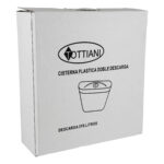 Cisterna Plástica Doble Descarga 3 Y 6 Litros - Pared O Mochila - Imagen 7