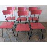 Silla De Hierro, Asiento Y Respaldo En Cármica