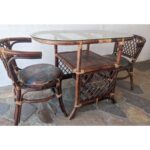 Juego De Jardín De Mimbre, Con 2 Sillas - Imagen 3