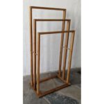 Perchero De Pie De Madera, Triple - Imagen 2